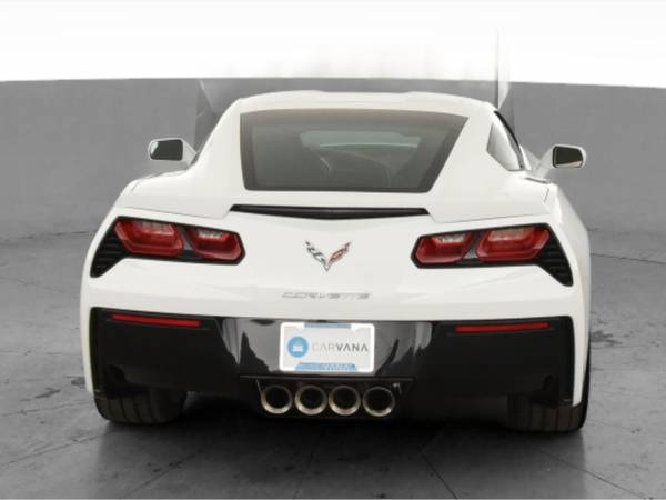 2014 Chevy Chevrolet Corvette Stingray Coupe 2D coupe White -... for sale in binghamton, NY – photo 9