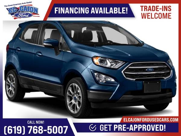 2018 Ford EcoSport SE FOR ONLY 262/mo! - - by dealer for sale in Santee, CA – photo 6