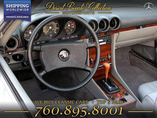1983 Mercedes-Benz 380SL Low Miles for sale by Desert Private... for sale in Palm Desert, TX – photo 8