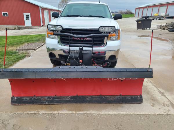 2009 GMC Sierra 2500 Regular Cab Work Truck with Boss Snow Plow for sale in Creston, IA – photo 3
