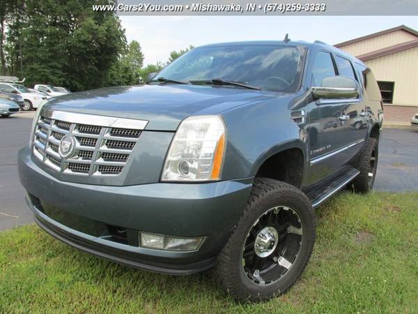 2008 CADILLAC ESCALADE ESV 4x4 LIFTED TV/DVD LEATHER HTD SEATS NAVI for sale in Mishawaka, IN – photo 3