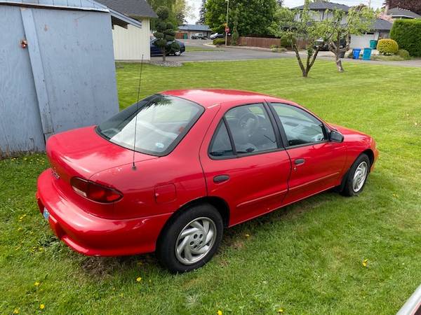 1999 Chevy Cavalier } 4 Door Automatic { - by for sale in Vancouver, OR – photo 2