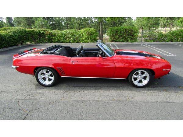 1969 Chevrolet Chevy Camaro 327 V8 Convertible MECUM Muscle Car +... for sale in Spokane, WA – photo 2