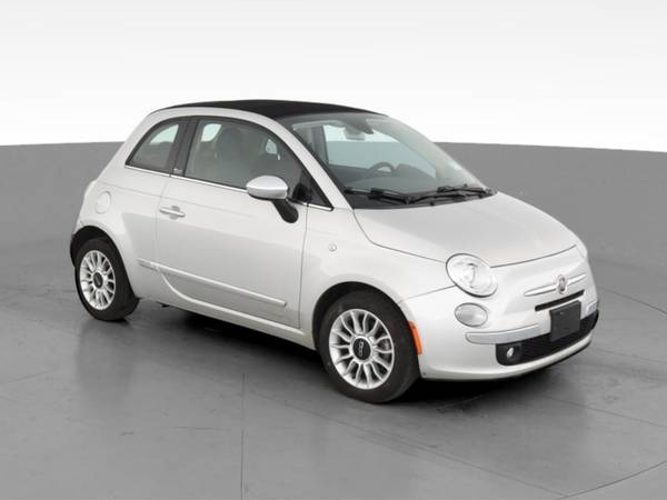 2012 FIAT 500 500C Lounge Convertible 2D Convertible Silver -... for sale in South Bend, IN – photo 15