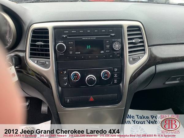2012 JEEP GRAND CHEROKEE LAREDO 4X4! EASY APPROVAL! WE DO FINANCING!!! for sale in N SYRACUSE, NY – photo 17