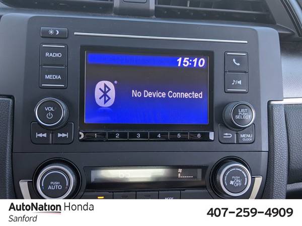 2018 Honda Civic LX SKU:JE023442 Sedan - cars & trucks - by dealer -... for sale in Sanford, FL – photo 15