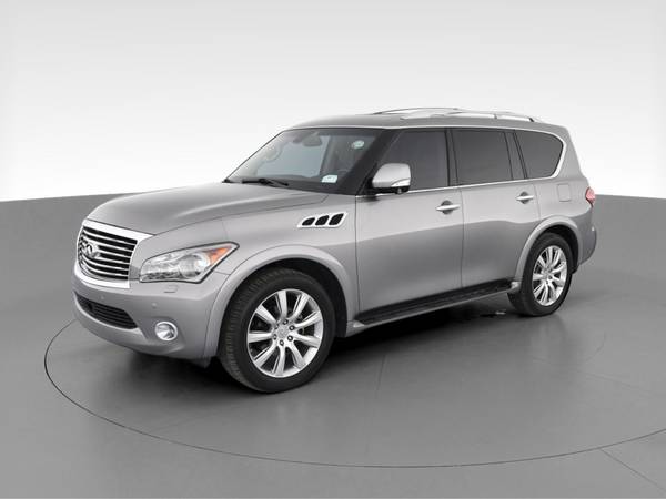2014 INFINITI QX80 Sport Utility 4D suv Silver - FINANCE ONLINE -... for sale in South El Monte, CA – photo 3