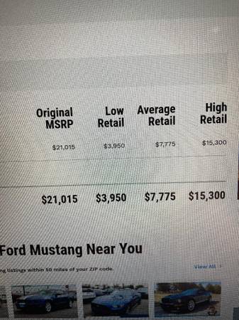2000 Ford Mustang GT One owner for sale in Great Falls, MT – photo 9