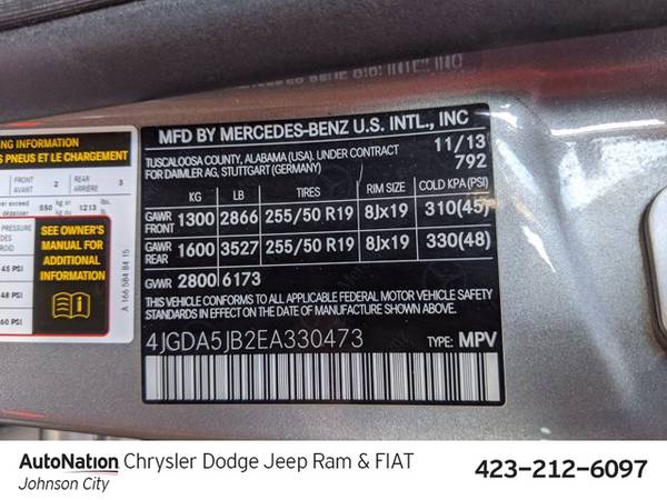 2014 Mercedes-Benz M-Class ML 350 SKU:EA330473 SUV - cars & trucks -... for sale in Johnson City, TN – photo 24