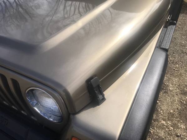 04 Jeep Wrangler Beautiful! Light Khaki Metallic Only 100k! for sale in Augusta, ME – photo 3