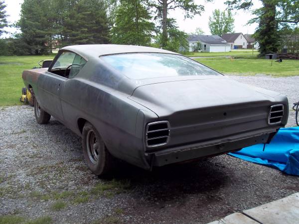 1968 Ford Torino GT 390 4V C6 Project for sale in Flora, IN – photo 3