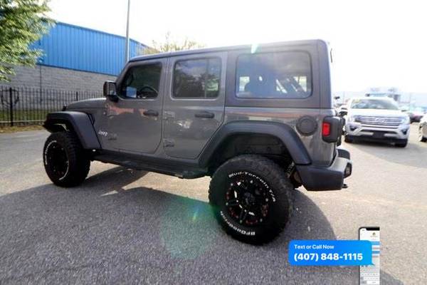 2019 Jeep Wrangler Unlimited Sport - Call/Text - - by for sale in Kissimmee, FL – photo 10