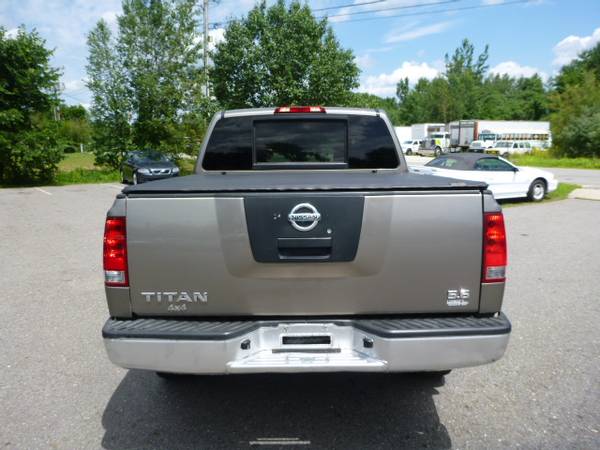 2007 NISSAN TITAN SE SUPER CREW CAB 4X4 AUTOMATIC RUNS AND DRIVES GOOD for sale in Milford, ME – photo 4
