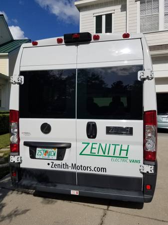 2014 Zenith electric cargo van - Promaster - - by for sale in Lakeland, FL – photo 2