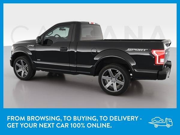 2016 Ford F150 Regular Cab XL Pickup 2D 6 1/2 ft pickup Black for sale in HARRISBURG, PA – photo 5