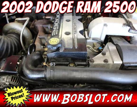 2002 Dodge Ram 2500 Pickup Truck 4x4 Diesel Extended Cab - cars & for sale in Chicago, IL – photo 10