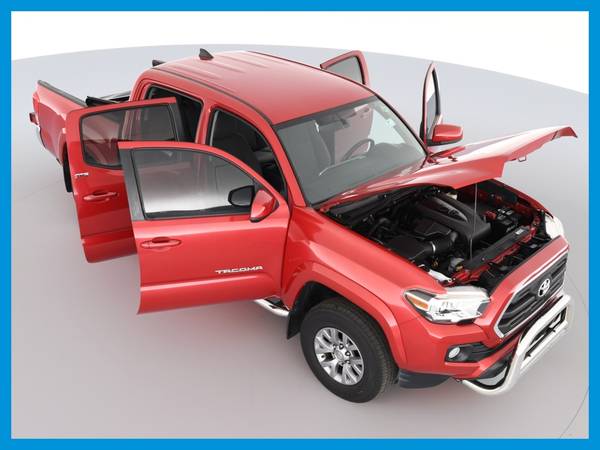 2016 Toyota Tacoma Double Cab SR5 Pickup 4D 5 ft pickup Red for sale in Savannah, GA – photo 21