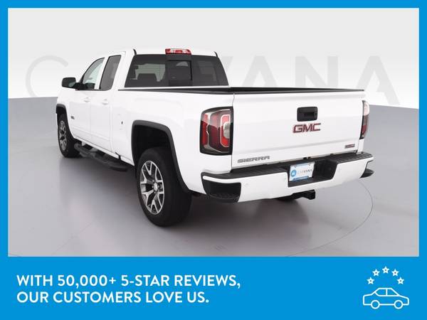 2018 GMC Sierra 1500 Double Cab SLT Pickup 4D 6 1/2 ft pickup White for sale in Bloomington, IN – photo 6