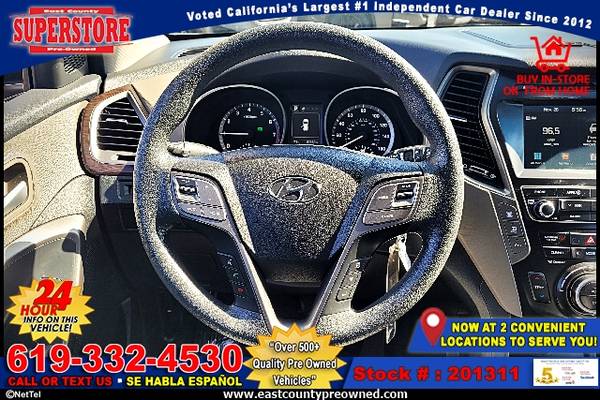 2018 HYUNDAI SANTA FE SE SUV-EZ FINANCING-LOW DOWN! - cars & trucks... for sale in El Cajon, CA – photo 16