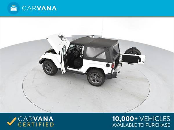 2013 Jeep Wrangler Sahara Sport Utility 2D suv White - FINANCE ONLINE for sale in East Berlin, CT – photo 13