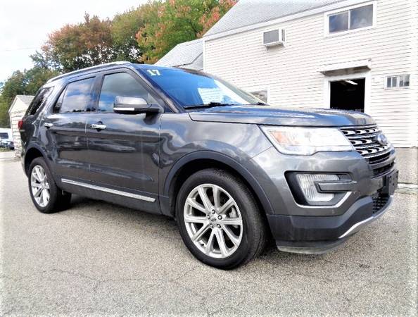 OPEN! 2017 Ford Explorer Limited 4x4 NAV Leather 7-Pass Clean - cars... for sale in Hampton Falls, NH – photo 2