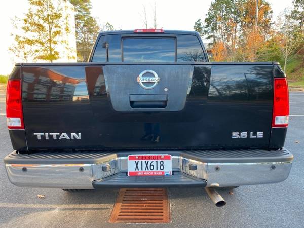 2005 Nissan Titan LE 4dr Crew Cab 4WD SB - cars & trucks - by dealer... for sale in Buford, GA – photo 5