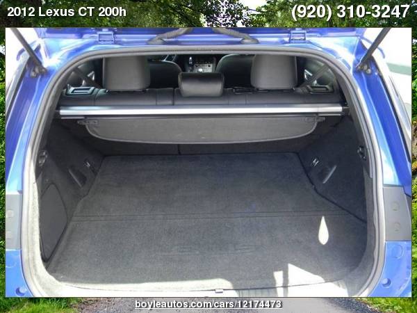 2012 Lexus CT 200h Premium 4dr Hatchback with for sale in Appleton, WI – photo 21
