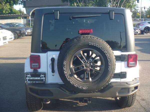2016 Jeep Wrangler Unlimited Sahara 4WD White GOOD OR BAD CREDIT! for sale in Hayward, CA – photo 6
