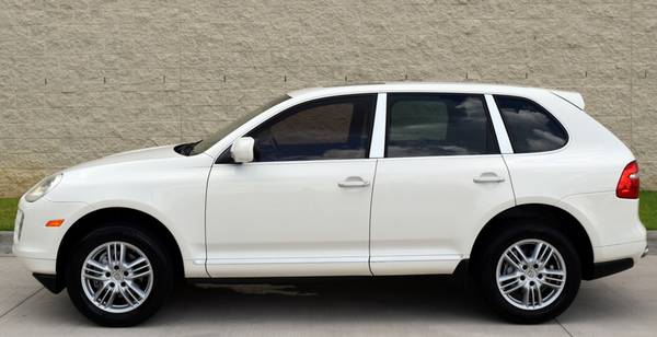 White 2010 Porsche Cayenne - Tan Leather - Moonroof - Nav - cars & for sale in Raleigh, NC – photo 2