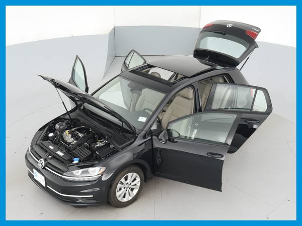 2020 VW Volkswagen Golf 1 4T TSI Hatchback Sedan 4D sedan Black for sale in Atlanta, MD – photo 15