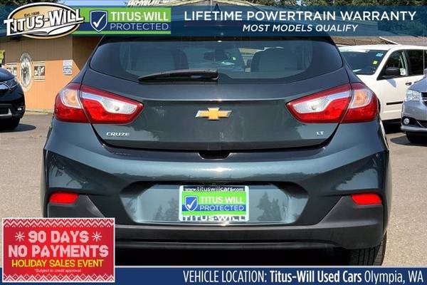 2019 Chevrolet Cruze Chevy LT Hatchback - cars & trucks - by dealer... for sale in Olympia, WA – photo 3