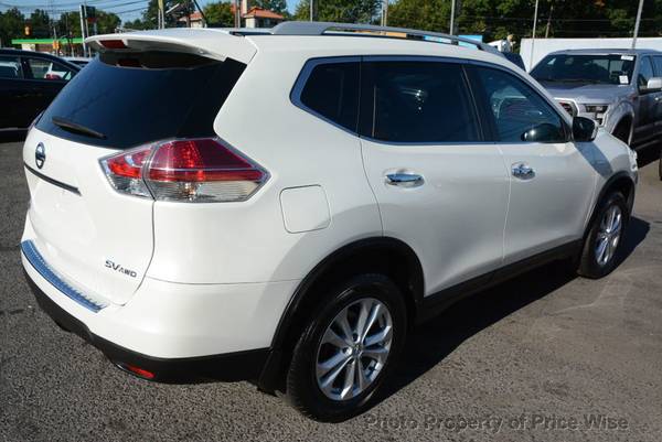 2016 *Nissan* *Rogue* *SV* Pearl White for sale in Linden, NJ – photo 2