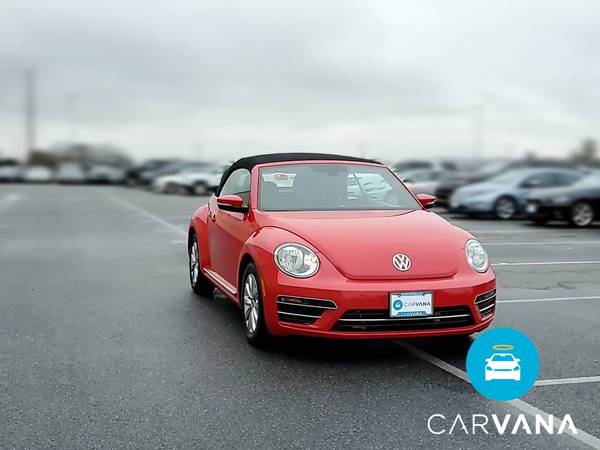 2017 VW Volkswagen Beetle 1.8T S Convertible 2D Convertible Red - -... for sale in Long Beach, CA – photo 17