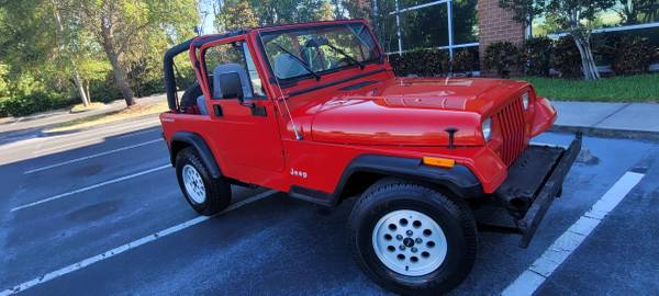 94 JEEP WRANGLER 4x4, MANUAL TRANSMISSION for sale in Clearwater, FL – photo 11