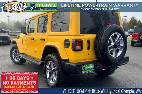 2019 Jeep Wrangler Unlimited 4x4 4WD SUV Sahara Convertible - cars &... for sale in Olympia, WA – photo 10