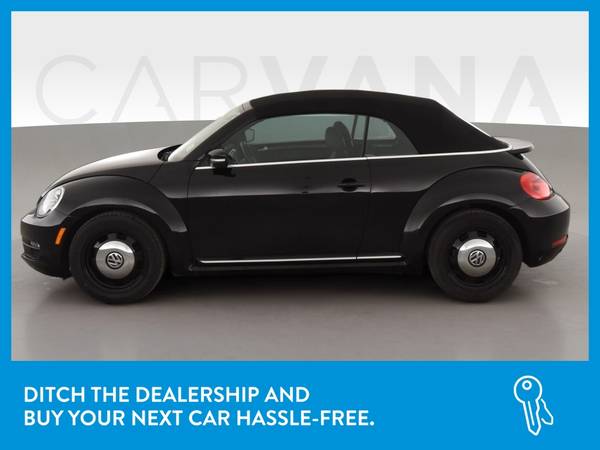 2014 VW Volkswagen Beetle 2 5L Convertible 2D Convertible Black for sale in Brooklyn, NY – photo 4