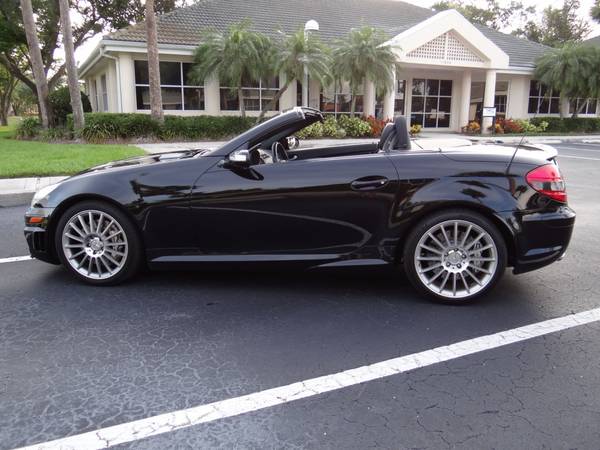 2007 MERCEDES SLK55 AMG 52K LIKE NEW NO ACCIDENT FLORIDA CLEAR TITLE for sale in Fort Myers, FL – photo 9