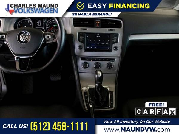 2017 Volkswagen Golf Wolfsburg FOR ONLY $319/mo! - cars & trucks -... for sale in Austin, TX – photo 3