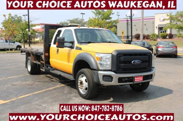 2015*FORD F-550*SUPER DUTY 4X4 FLATBED/COMMERCIAL TRUCK HUGE SPACE... for sale in Chicago, IL – photo 3