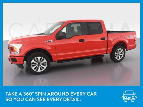 2018 Ford F150 SuperCrew Cab Lariat Pickup 4D 5 1/2 ft pickup Blue for sale in Columbia, MO – photo 3
