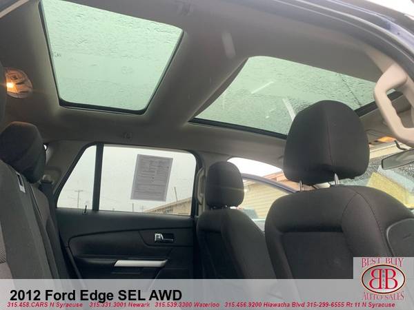 2012 FORD EDGE SEL AWD! LOADED! REMOTE START! PANO-SUNROOFS! FINANCING for sale in Syracuse, NY – photo 16