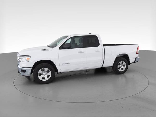 2020 Ram 1500 Quad Cab Big Horn Pickup 4D 6 1/3 ft pickup White - -... for sale in West Palm Beach, FL – photo 4