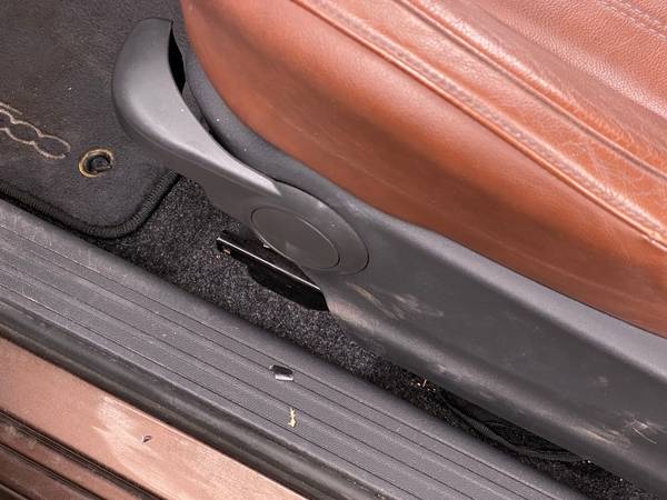 2012 FIAT 500 Lounge Hatchback 2D hatchback Brown - FINANCE ONLINE -... for sale in Austin, TX – photo 23