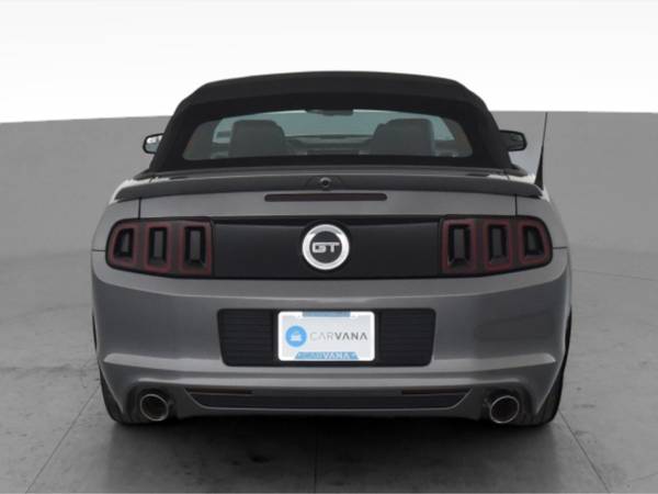 2014 Ford Mustang GT Premium Convertible 2D Convertible Gray -... for sale in Oak Park, IL – photo 9