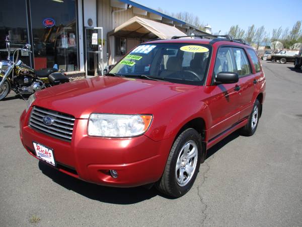 2007 SUBARU FORESTER X AWD - - by dealer - vehicle for sale in Longview, OR – photo 2