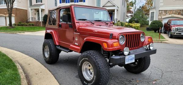 1999 Jeep TJ Sahara Fully Restored - cars & trucks - by owner -... for sale in Fairfax, District Of Columbia – photo 4