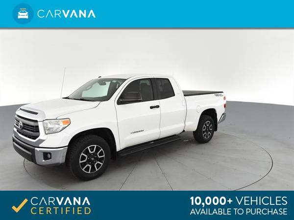 2014 Toyota Tundra Double Cab SR5 Pickup 4D 6 1/2 ft pickup White - for sale in Springfield, MA – photo 6