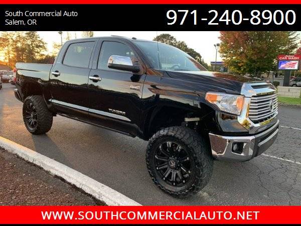 2017 TOYOTA TUNDRA LIMITED CREW MAX ONE OWNER LIFTED MUST SEE!! for sale in Salem, OR – photo 8
