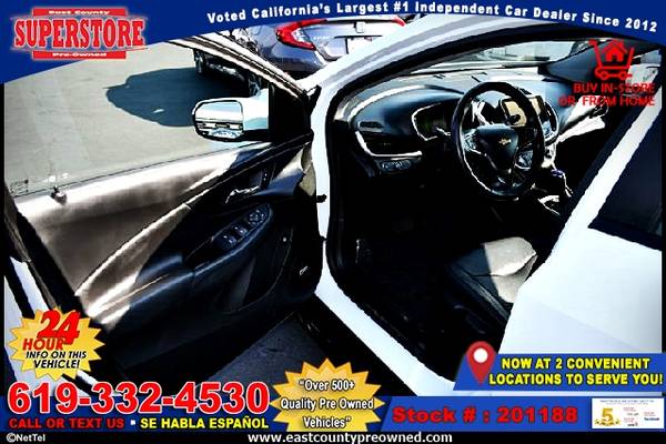 2017 CHEVROLET VOLT PREMIER SEDAN-EZ FINANCING-LOW DOWN! - cars &... for sale in El Cajon, CA – photo 17