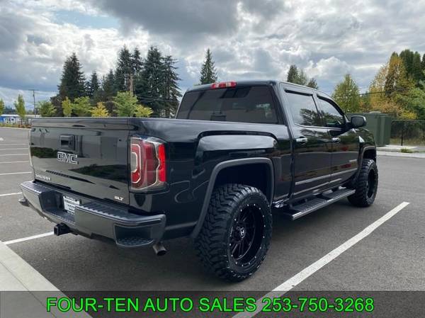 2017 GMC SIERRA SLT 4X4 4WD TRUCK * BLACK OUT * LOW MILES * 1-OWNER... for sale in Bonney Lake, WA – photo 3